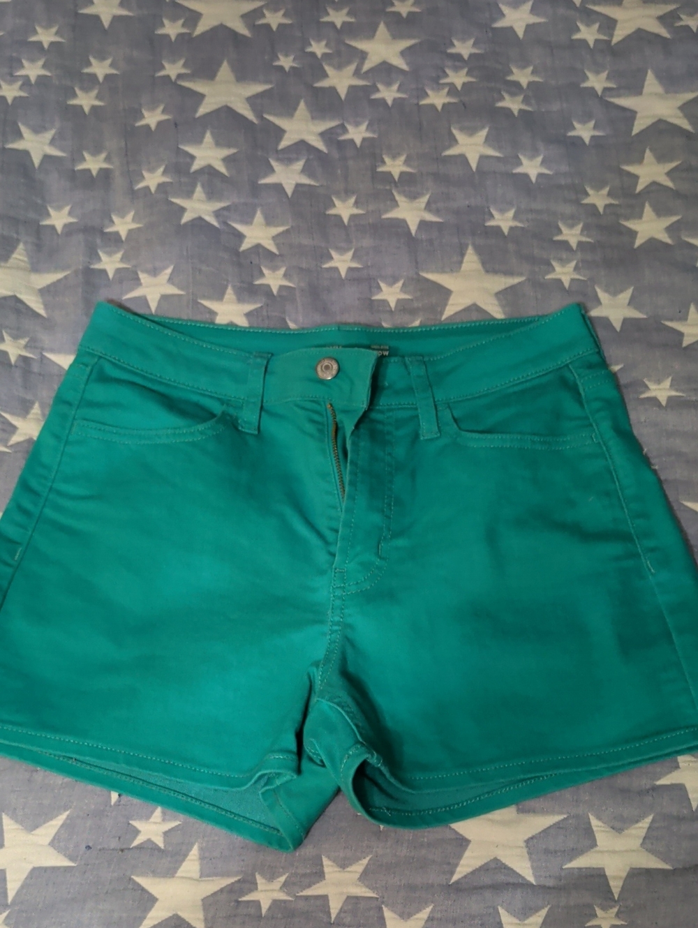 Old Navy Teal High-Waist Shorts Size 6
